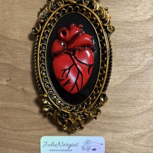 Ex - Voto cœur anatomique mural