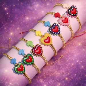 Bracelet cœur sacré – Énergie & intention